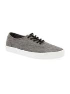 Old Navy Heathered Canvas Sneakers For Men - Black