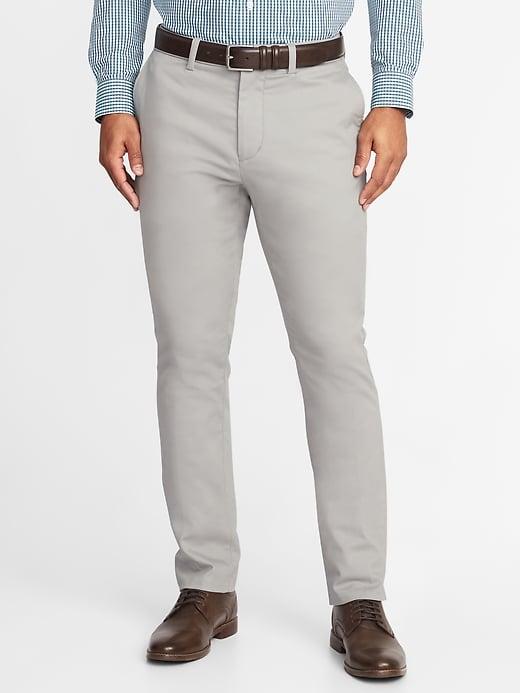 Old Navy Mens Athletic Built-in Flex Signature Non-iron Dress Pants For Men Street Size 44w