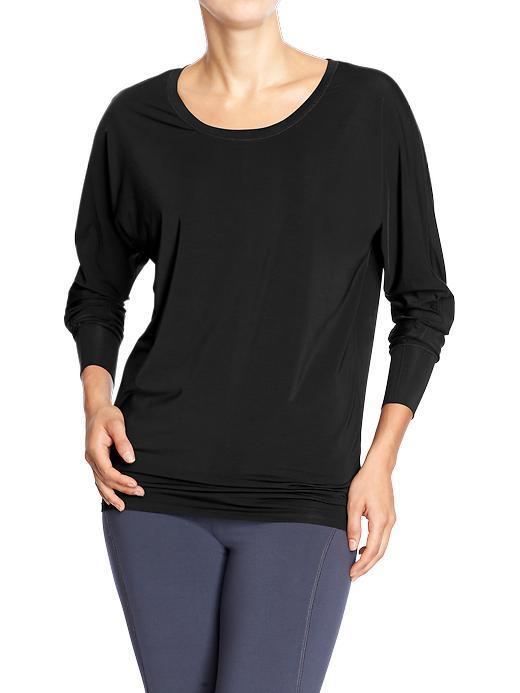 Old Navy Womens Active Performance Tops - Black Jack