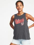 Old Navy Womens Mlb Team High-neck Tank For Women Washington Nationals Size Xl