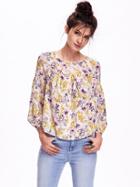 Old Navy Swing Crepe Top For Women - Purple Floral