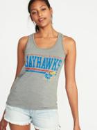 Old Navy Womens College-team Mascot Tank For Women University Of Kansas Size M