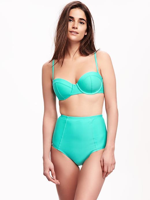 Old Navy Underwire Bikini Top For Women - Tropical Vacation Nyln