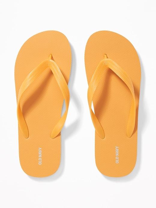 Old Navy Mens Classic Flip-flops For Men Agave Nectar Size 10/11
