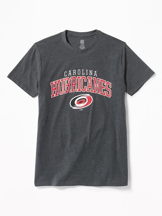 Old Navy Mens Nhl Team Crew-neck Tee For Men Carolina Hurricanes Size M