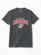 Old Navy Mens Nhl Team Crew-neck Tee For Men Carolina Hurricanes Size M