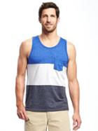 Old Navy Color Blocked Tank For Men - The Cerulean Life