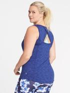 Old Navy Womens Fitted Go-dry Plus-size Keyhole-back Tank Night Cruise Size 1x
