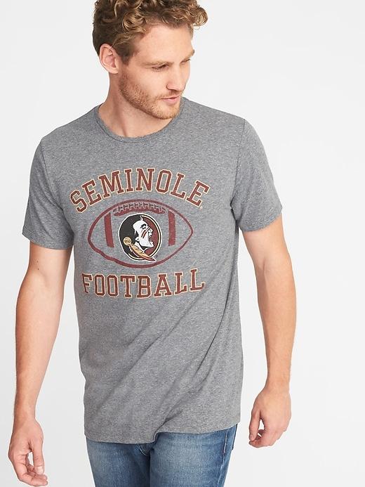 Old Navy Mens Ncaa Crew-neck Tee For Men Florida State Size L