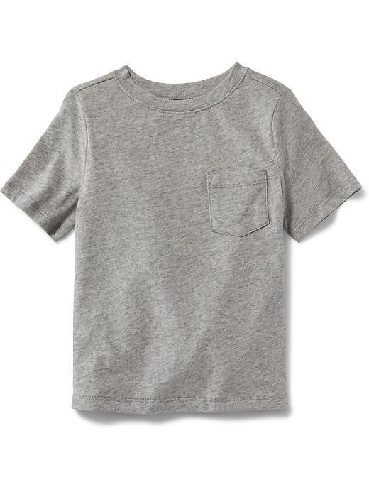 Old Navy Pocket Tee - Heather Grey