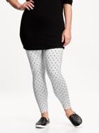 Old Navy Womens Plus Patterned Leggings Size 3x Plus - Polka Dot