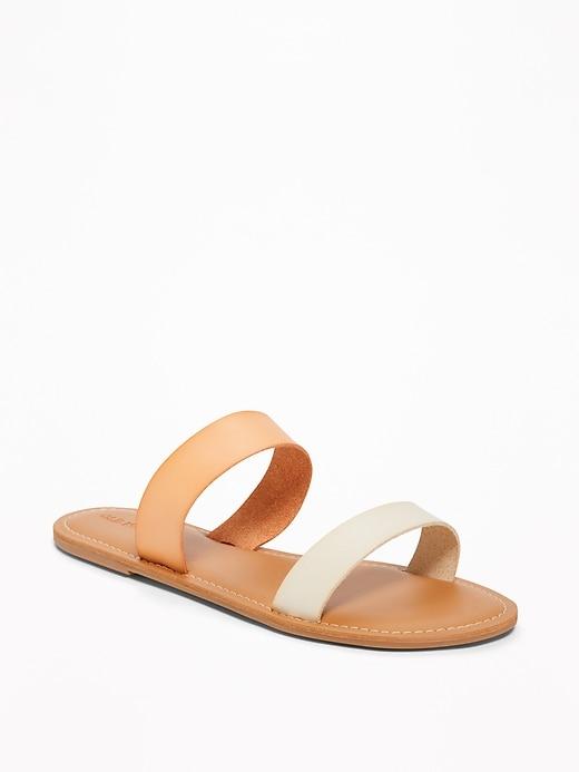 Old Navy Womens Double-strap Sandals For Women Vachetta Size 9