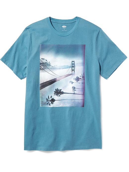 Old Navy Short Sleeve Graphic Tee For Men - Thee Oh Seas