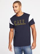 Old Navy Mens Soft-washed Graphic Tee For Men Cali. Size M