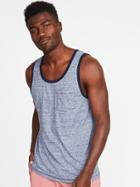 Old Navy Mens Jersey Pocket Tank For Men Denim Size S