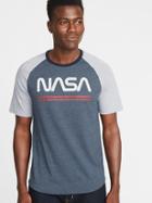 Old Navy Mens Nasa Retro-graphic Tee For Men In The Navy Size Xs
