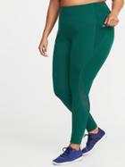 High-rise Elevate Side-pocket Compression Plus-size Leggings