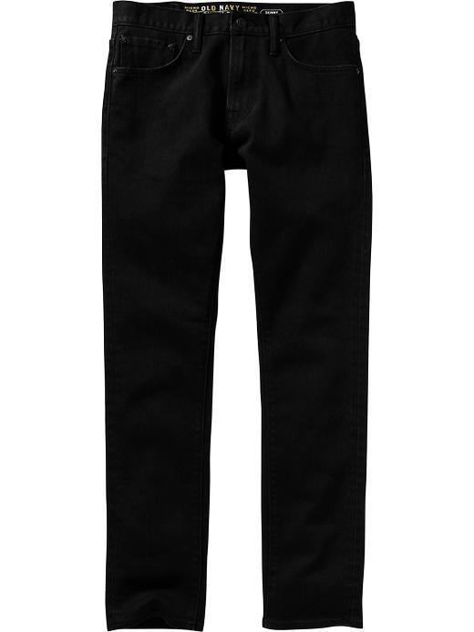 Old Navy Mens Premium Skinny Jeans - Black Wash