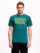 Old Navy Go Dry Cool Performance Graphic Tee For Men - Lake Shelton