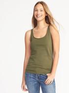 Old Navy Womens First-layer Fitted Tank For Women Hunter Pines Size Xxl