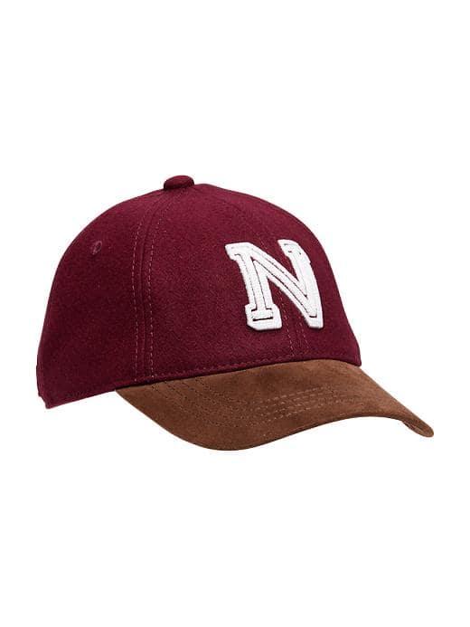 Old Navy Wool Blend Graphic Baseball Cap For Men - Raisin The Roof