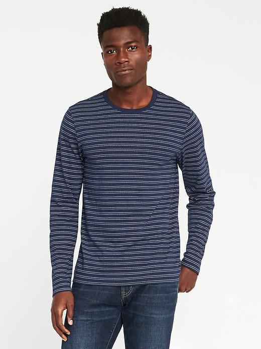 Old Navy Soft Washed Crew Neck Top For Men - Lost At Sea Navy