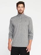 Old Navy Go Dry 1/4 Zip Stretch Pullover For Men - Chrome Gray