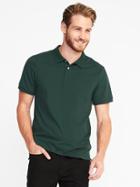 Old Navy Built In Flex Pro Polo For Men - Plant Life