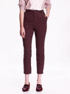 Old Navy Womens High Rise Twill Pants Size 0 Regular - Rich Rec