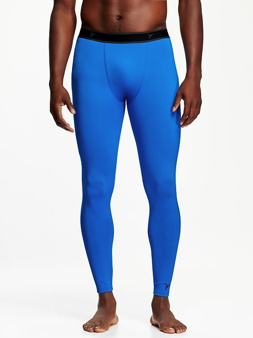 Old Navy Mens Go Dry Base Layer Tights Size Xxl Big - Boogaloo Blue Poly