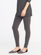 Old Navy High Rise Stevie Built In Sculpt Pants For Women - Heather Gray