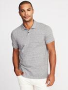 Old Navy Mens Built-in Flex Pro Polo For Men Gray Size M