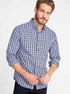 Old Navy Mens Regular-fit Built-in Flex Classic Shirt For Men Night Cruise Size Xxxl