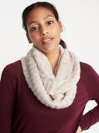 Old Navy Womens Rib-knit Infinity Scarf For Women Cream Size One Size