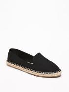 Old Navy Womens Canvas Espadrilles For Women Blackjack Size 10