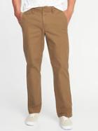Old Navy Mens Loose Lived-in Built-in Flex Khakis For Men Knock On Wood Size 28w