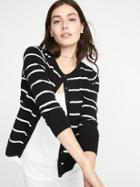 Old Navy Womens Classic Striped Cardi For Women Black/white Stripe Size Xs
