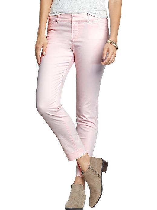 Old Navy Womens The Pixie Chinos Size 16 Regular - Pink For Eva