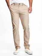 Old Navy Ultimate Slim Khakis For Men - Clay Time