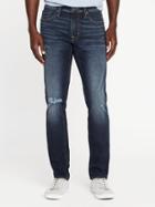 Old Navy Skinny Built In Flex Max Jeans For Men - Dark Wash