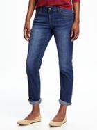 Old Navy Womens Eco-friendly Boyfriend Straight Jeans For Women Northstar Size 2