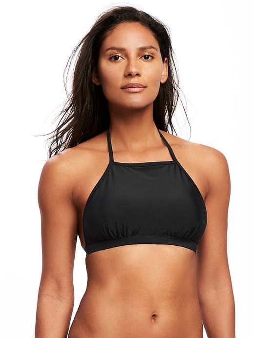 Old Navy Halter Bikini Top For Women - Ebony