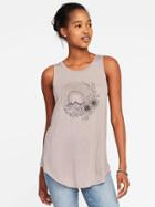 Old Navy Graphic High Neck Swing Tank For Women - Icelandic Mineral