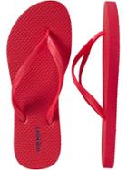 Old Navy Womens Classic Flip Flops - Robbie Red