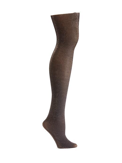 Old Navy Sparkle Tights For Women - Gold Lurex