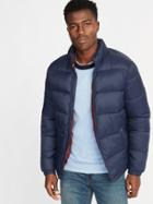 Old Navy Mens Nylon Frost-free Jacket For Men Blue Size L