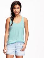 Old Navy Relaxed Racerback Tank For Women - Above The Clouds