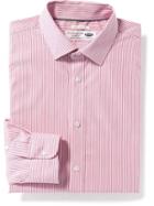 Old Navy Slim Fit Built In Flex Signature Non Iron Shirt For Men - Legally Pink