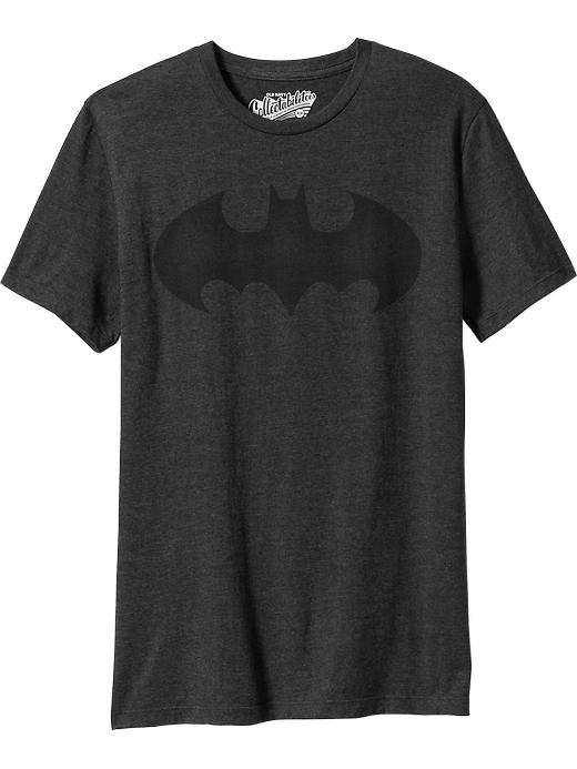Old Navy Mens Dc Comics Batman Tees Size Xxl Big - Black Heather