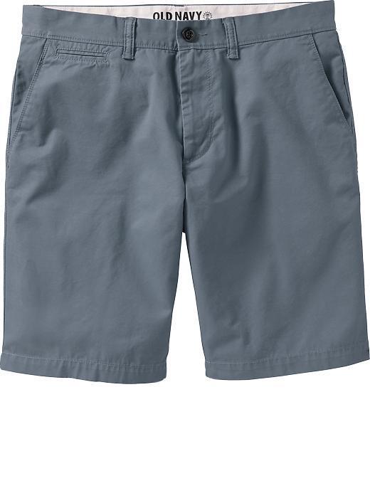Old Navy Mens Slim Fit Twill Shorts 9 1/2&quot; - Twister Blue